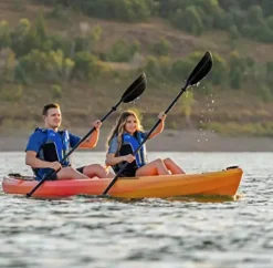 Lifetime Spitfire 12 Tandem Sit-on Kayak with 2 Paddles Orange