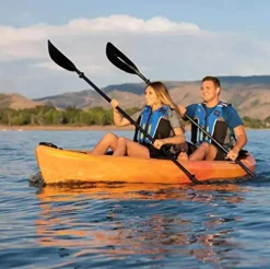 Lifetime Spitfire 12 Tandem Sit-on Kayak with 2 Paddles Orange