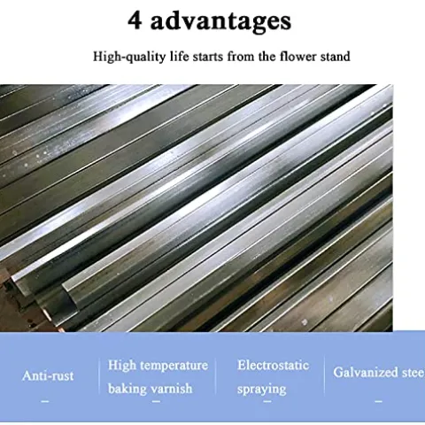 LJHSS Metal Garden Arbor Wedding Arch Trellis Black