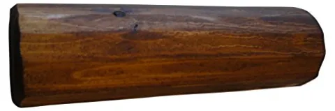 Log Kayak Rack 3 Place Wall Mount Kayak Canoe SUP Rack Canyon Brown Finish