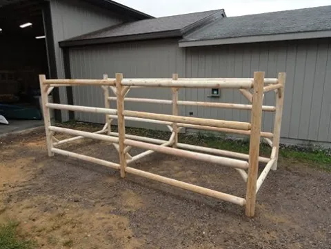 Log Kayak Rack Commercial Kayak Storage Rack Unfinished