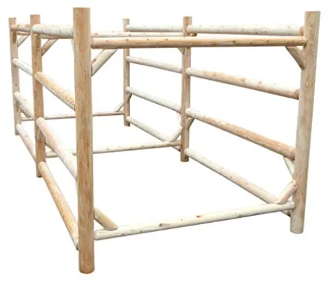 Log Kayak Rack Commercial Kayak Storage Rack Unfinished