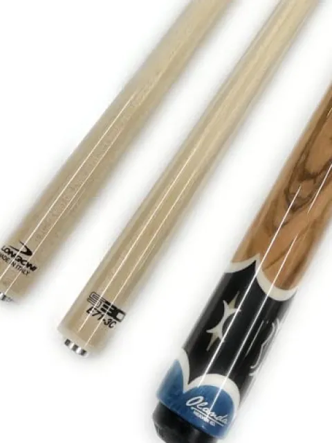 Longoni Carom Cue Olanda Heaven with S30 E71 Shafts for 3 Cushion Billiards
