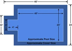 Loop – Loc In-Ground Pool Safety Cover Blue