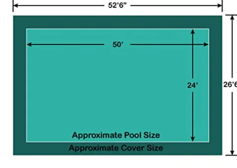 Loop – Loc Rectangle Loop-Loc II Super II Mesh Pool Safety Cover Green