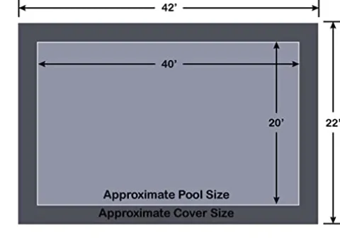 Loop-Loc Aqua-Xtreme Mesh Pool Safety Cover Brown