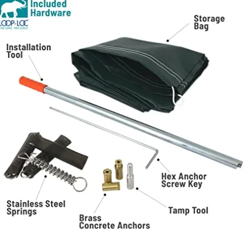 Loop-Loc Aqua-Xtreme Mesh Rectangle Pool Safety Cover Brown