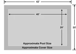 Loop-Loc Pool Safety Cover Ultra-Loc III Solid Gray