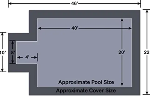 Loop-Loc Pool Safety Cover Aqua-Xtreme Mesh Navy