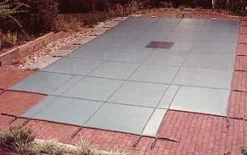 Loop-Loc Swimming Pool Winter Cover Ultra Loc-Solid with Drain Panels – 18 Ft X 36 Ft