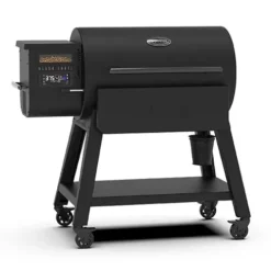 Louisiana Grills 1000 Black Label Series Portable Outdoor Bluetooth Pellet Grill Black