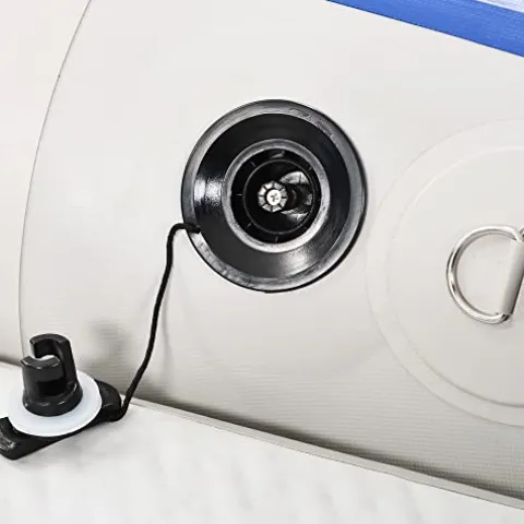 Loyaltaling Inflatable Whitewater Fishing Kayak Set Blue