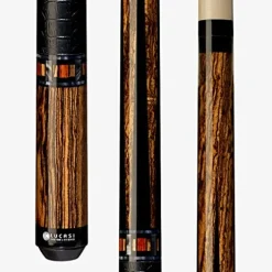 LUCASI Custom LZC26 Pool Cue Stick 12.75mm Shaft Uni-loc Soft Case