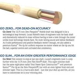 Lucasi Hybrid Black Metallic Silver Sport G5 Grip