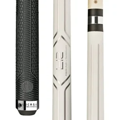 Lucasi Hybrid LHC13 Pool/Billiard Cue Stick Matte Pearlized White/Metallic Silver
