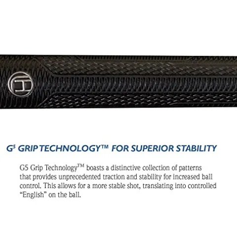 Lucasi Hybrid LHT88 Thorsten Hohmann Cue with Zero Flex Slim Technology Shaft Black 18-Ounce