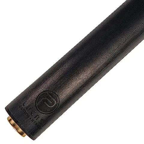 LUCASI LP30 Cue Coffee Wash-Stained Maple Birdseye 6-Point Black Points