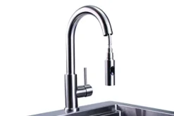 Lynx Gooseneck Pull Down Faucet Stainless Steel