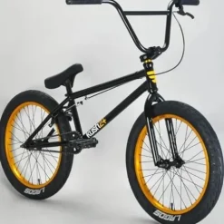 Mafiabikes Kush 2+ 20″ BMX Bike Black Gold