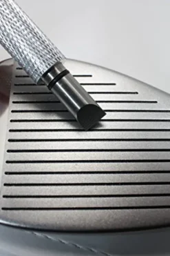 Majek Golf Groove Sharpener Silver