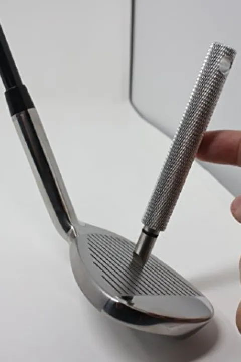 Majek Golf Groove Sharpener Silver