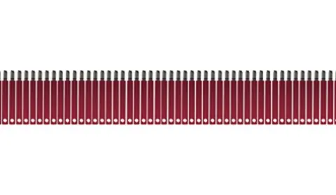 Majek Golf Groove Sharpener Red