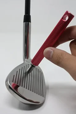 Majek Golf Groove Sharpener Red