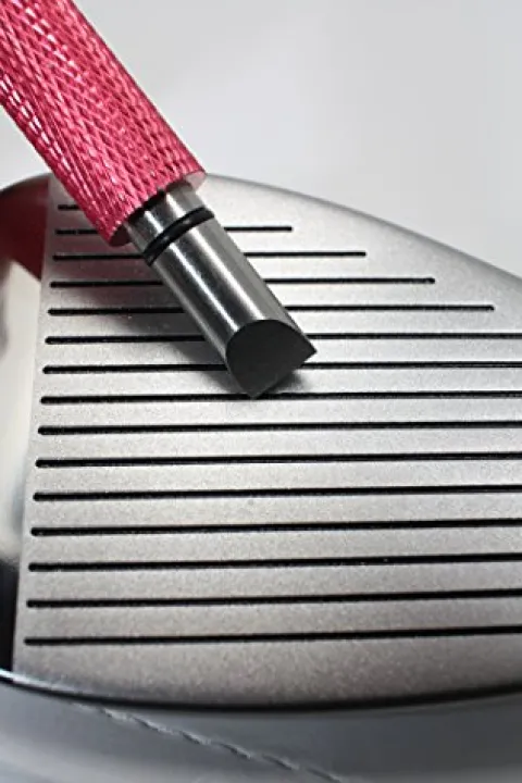 Majek Golf Groove Sharpener Red