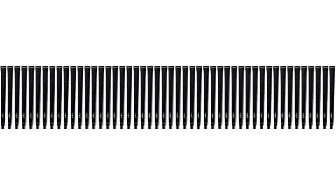 Majek Grips Golf Grips – 150 pcs Tour Pro Black Standard