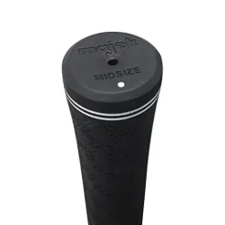 Majek Grips Golf Grips Black Midsize