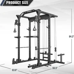 MAJOR LUTIE Fitness PLM03 All-in-One Power Cage Red