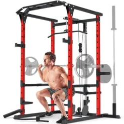 Mappding Power Cage Multi-Functional Power Rack Q2 Red