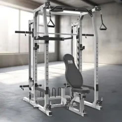 Marcy 3 in 1 Smith Machine Home Gym System Black