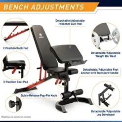 MARCY Pro Deluxe Smith Cage Home Gym System for Weight Training SM-7553 Multi