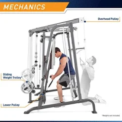 Marcy Smith Cage Workout Machine Silver
