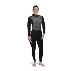 Mares Women’s 7mm Graph-Flex Scuba Diving Wetsuit Black/Grey