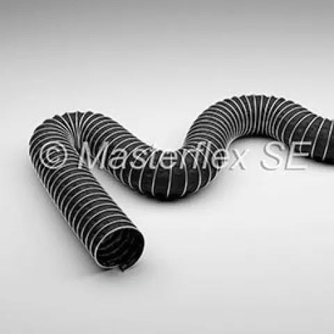 Master-Clip Neoprene-Coated Fabric Hose 25 in dia. x 25 ft