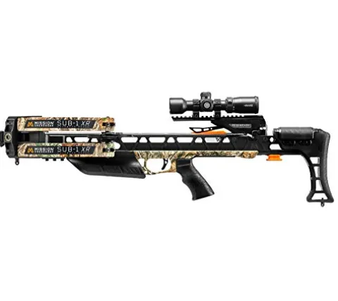 MATHEWS Mission Archery Sub-1 XR 410FPS RT Edge Camo Crossbow Pro Package Camouflage