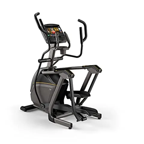 Matrix Fitness E50 Elliptical Trainer with XIR Console Black/Yellow