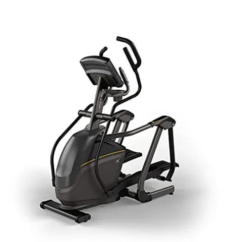 Matrix Fitness E50 Elliptical Trainer with XIR Console Black/Yellow
