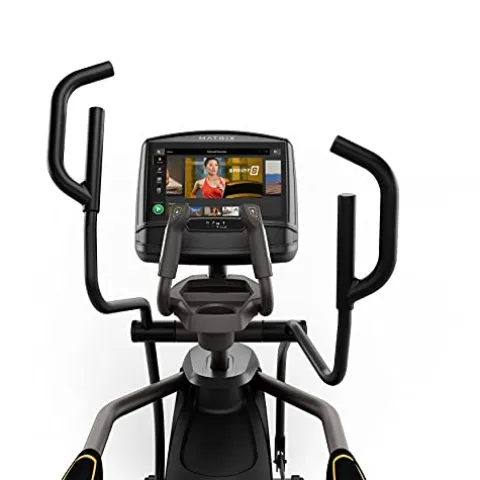 Matrix Fitness E50 Elliptical Trainer with XIR Console Black/Yellow