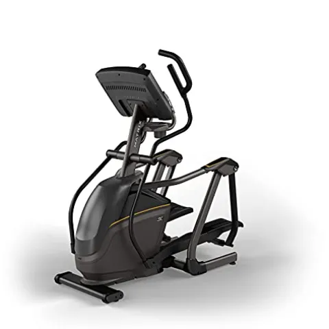 Matrix Fitness E50 Elliptical Trainer with XUR Console Black/Yellow