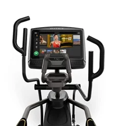 Matrix Fitness E50 Elliptical Trainer with XUR Console Black/Yellow