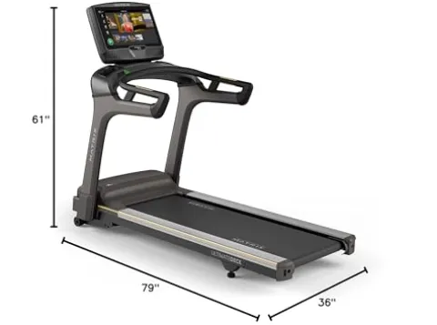 Matrix Fitness T75 Treadmill with XUR Console Black/Yellow