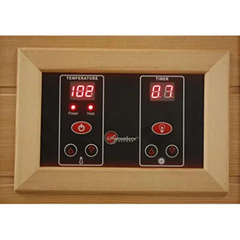 MAXXUS FAR Infrared Carbon Corner Cedar Sauna Red