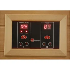 MAXXUS Low EMF Infrared Carbon Cedar Sauna