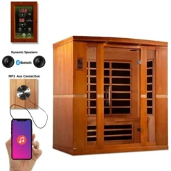 Maxxus Sauna Dynamic Bergamo 4-Person Low EMF Far Infrared Sauna