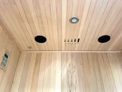 MCP Sauna Canadian Hemlock Wood Indoor Sauna Spa 60″ 2-3 Person Wet/Dry Heater