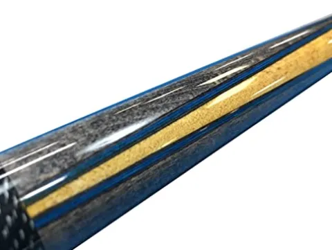 Meucci Handcrafted Billiards Pool Cue Stick w/PRO Shaft – Blue