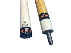 Meucci Handcrafted Billiards Pool Cue Stick PRO Shaft Orange